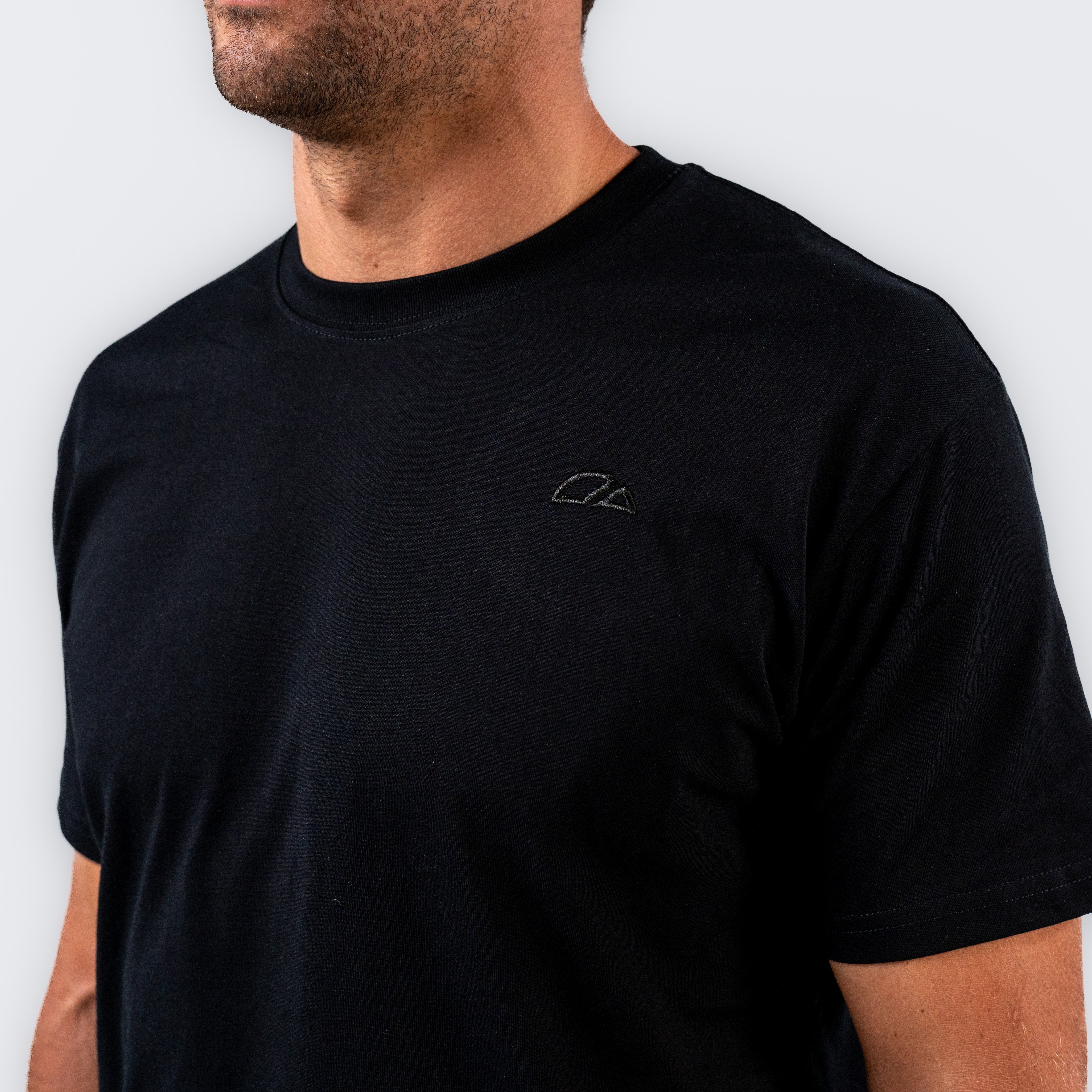 Organic Cotton Earth Tee - Black