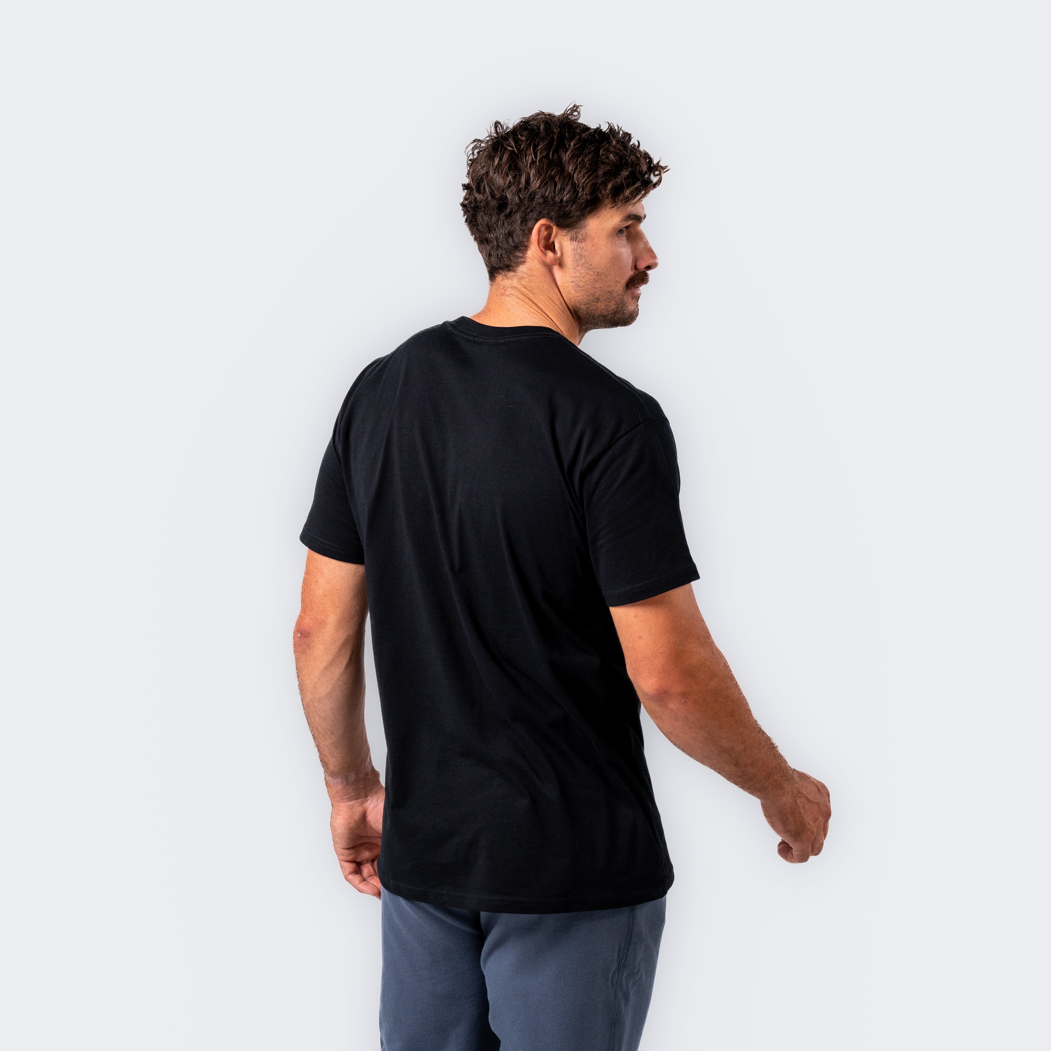 Organic Cotton Earth Tee - Black
