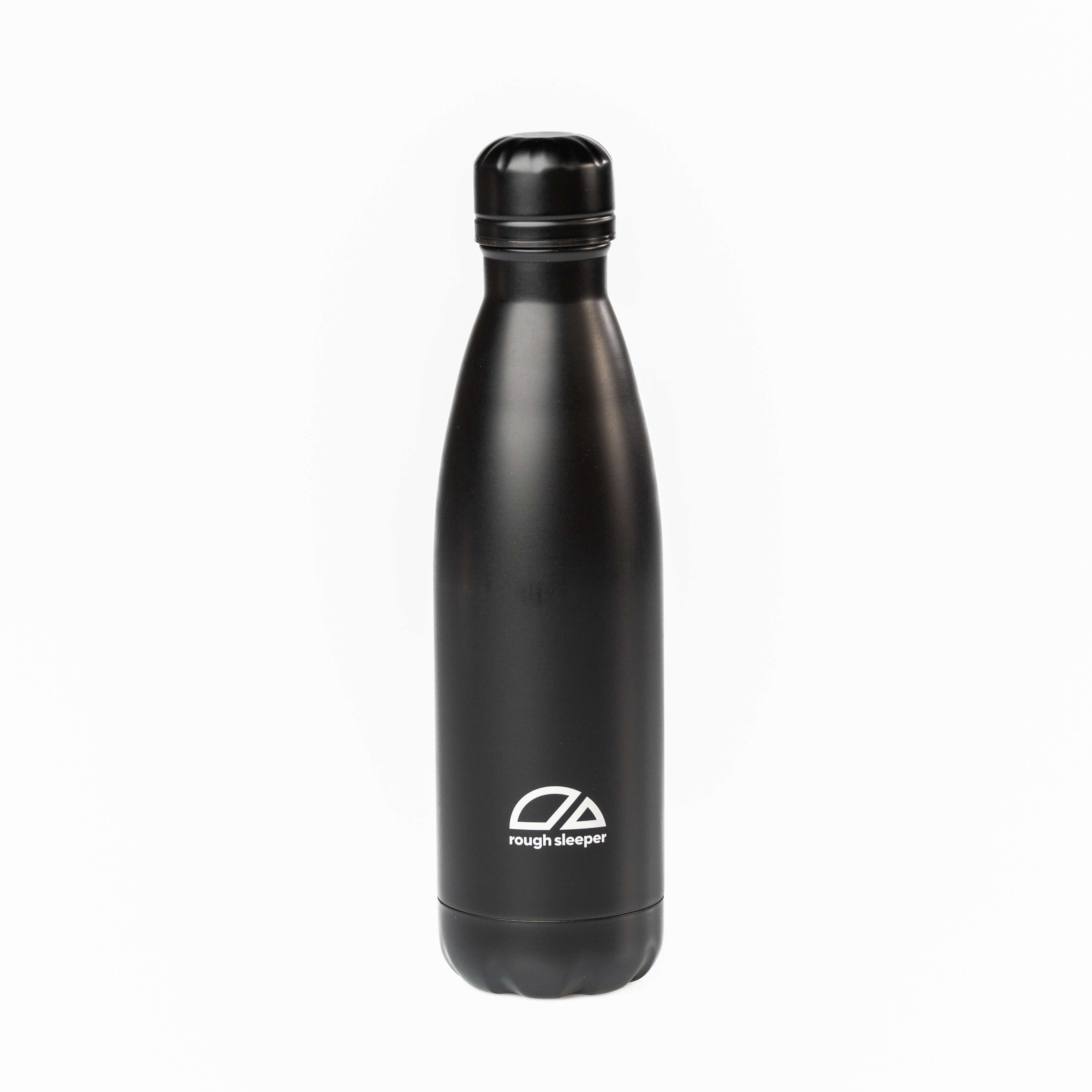 Powder Coated Vacuum Bottle - Black
