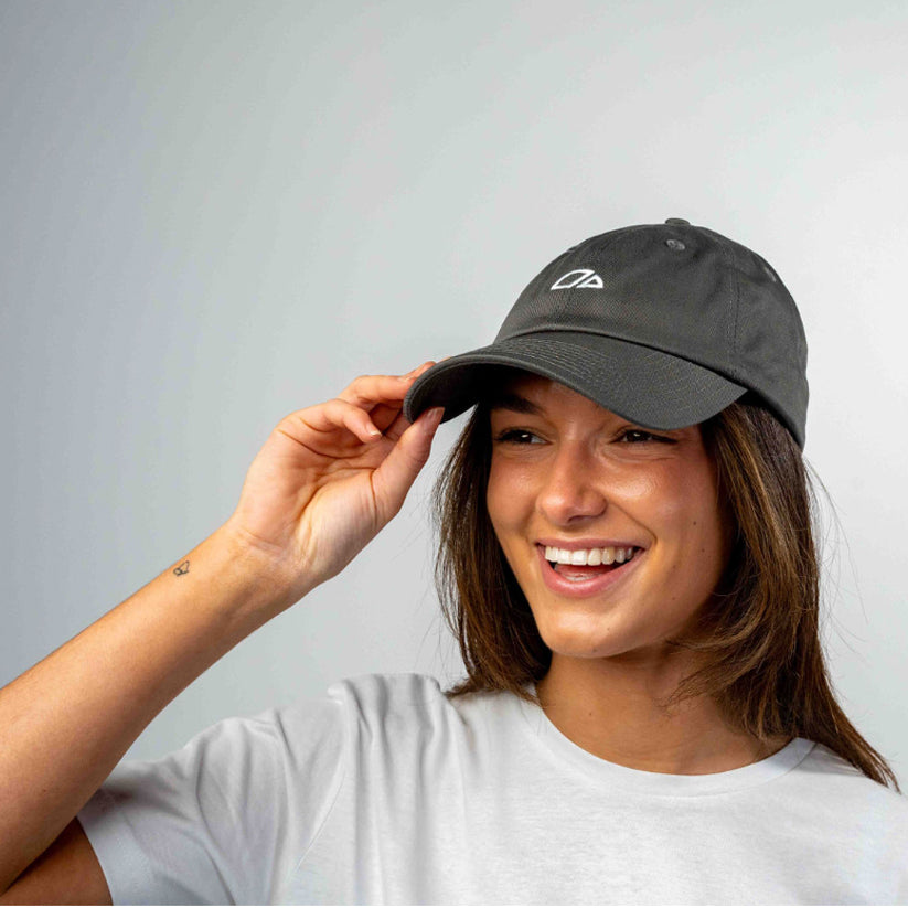 Organic Cotton Cap - Charcoal