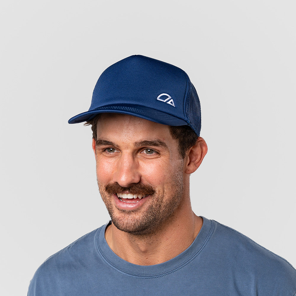 Shelter Foam Trucker - Cobalt